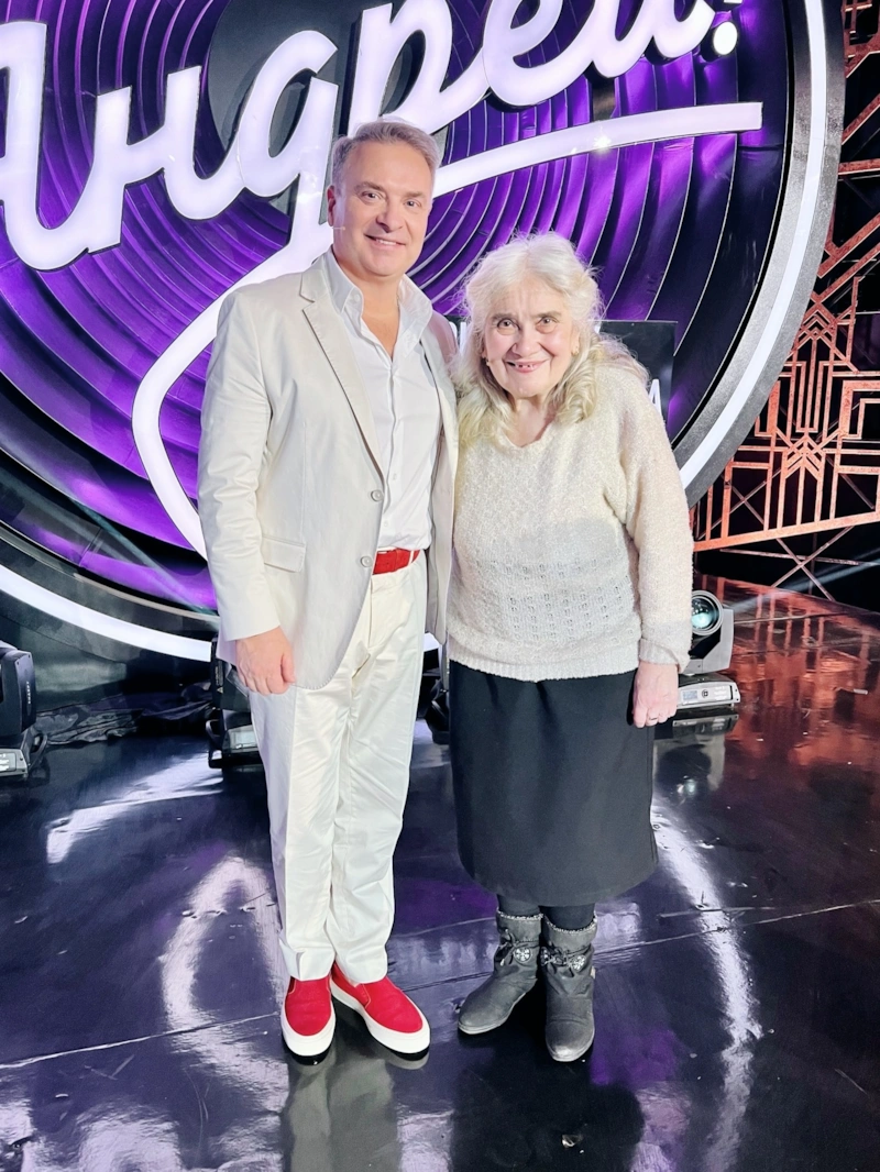 Сталина Добронравова с сыном Александром