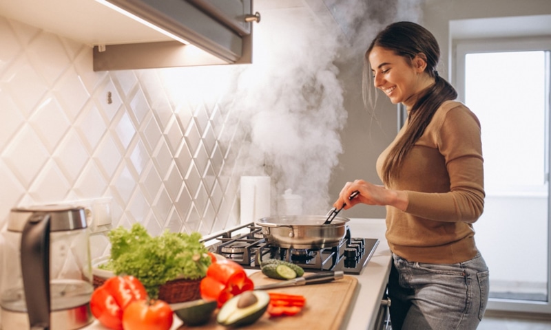 Запах жарки: свежий воздух