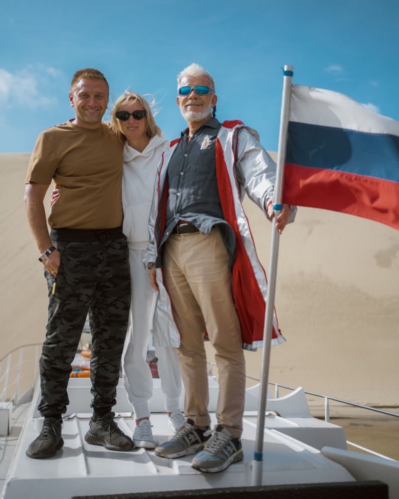 Анатолий Калина с женой