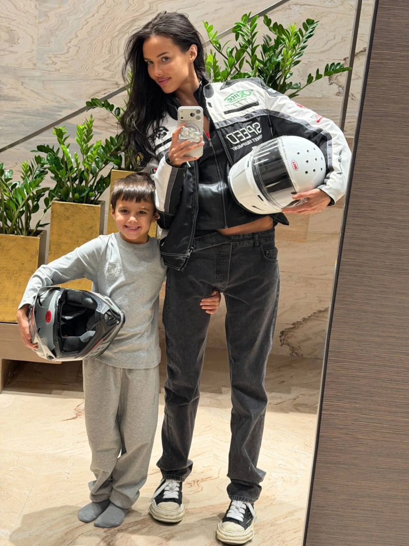 Анастасия Решетова с сыном