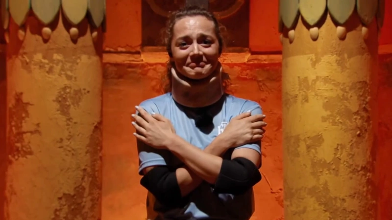 Ангелина Поплавская в шоу «Форт Боярд»