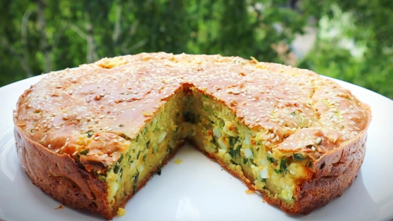 Пирог «Бадзина»: румяная корочка