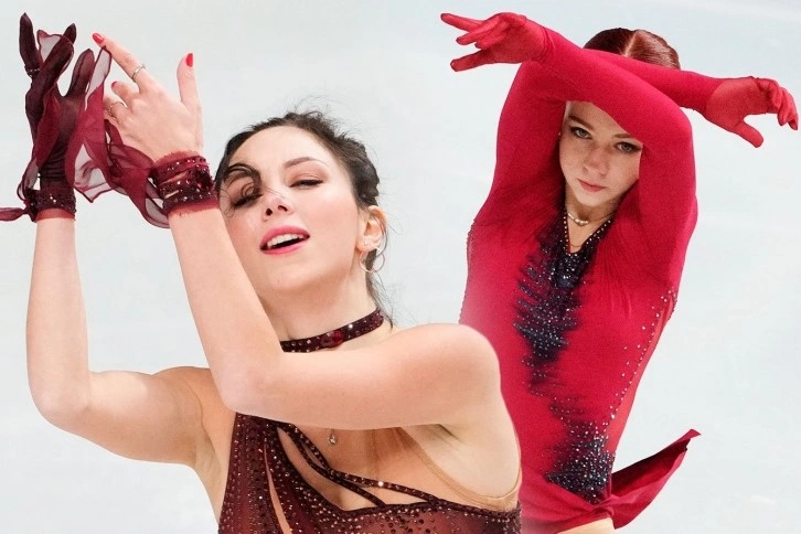 Елизавета Туктамышева и Александра Трусова