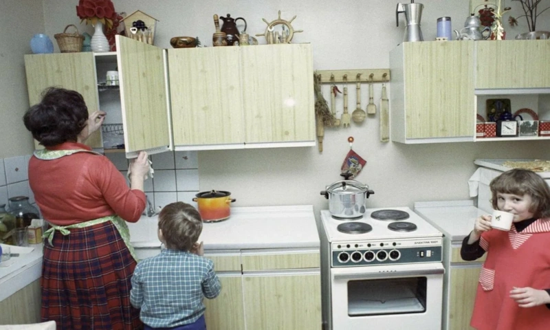 Советская кухня: продуманная эргономика пространства