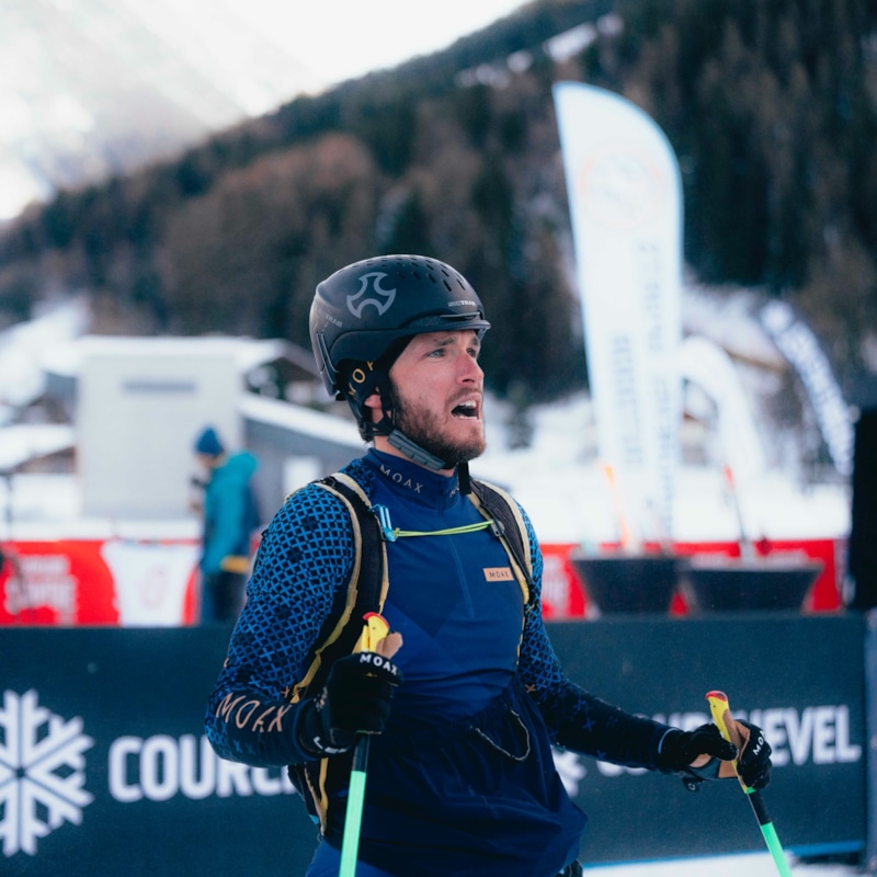 Российский ски-альпинист Никита Филиппов