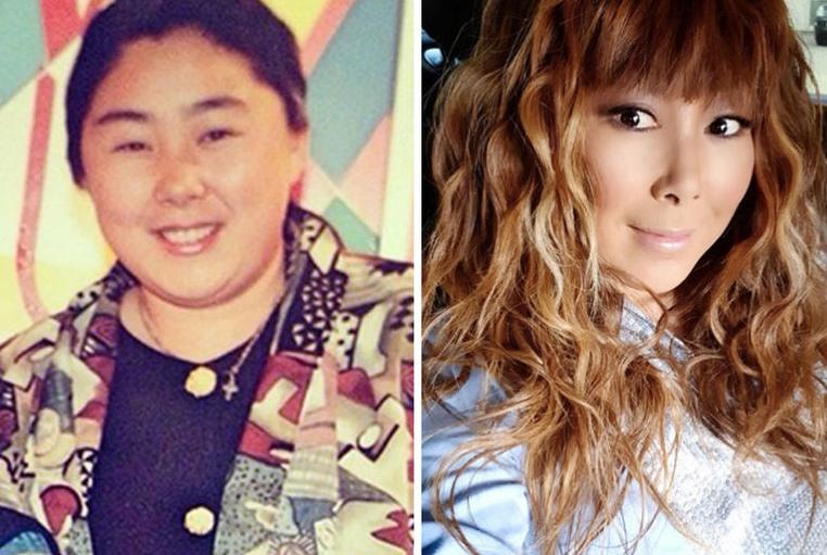 Анита Цой до и после похудения