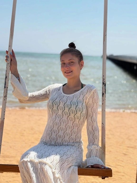 Алена Косторная на отдыхе