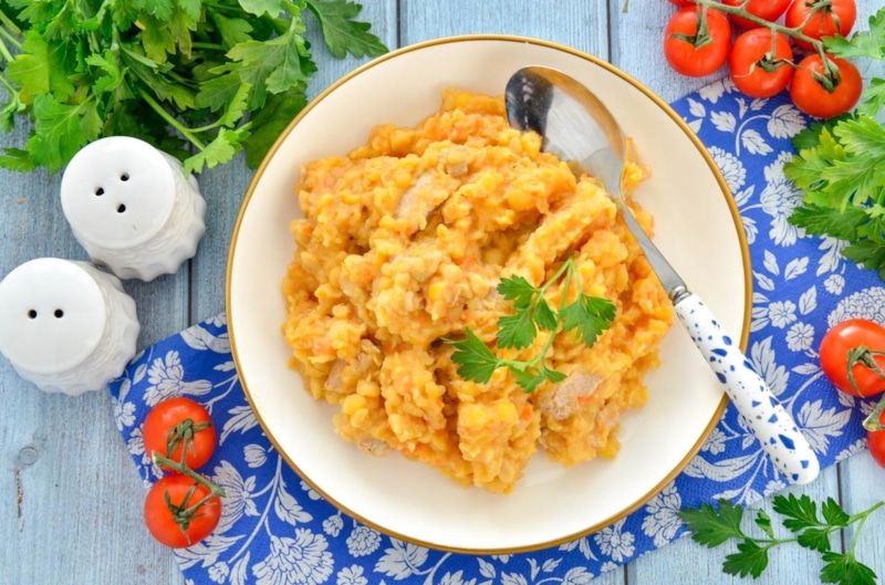 Гороховая каша с пшеном: удачное блюдо