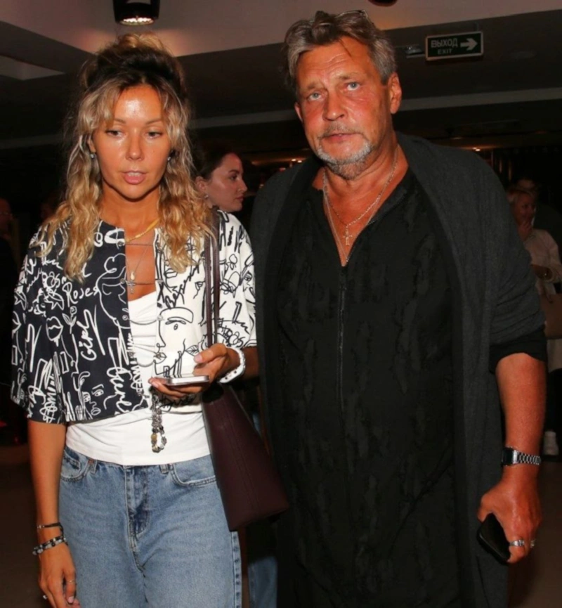 Александр Домогаров и Татьяна Степанова