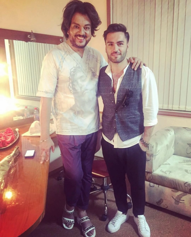 Нодар Ревия и Филипп Киркоров