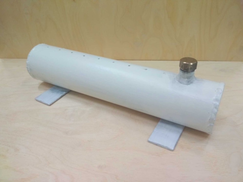 Вечное полено: теплоаккумулятор для буржуйки