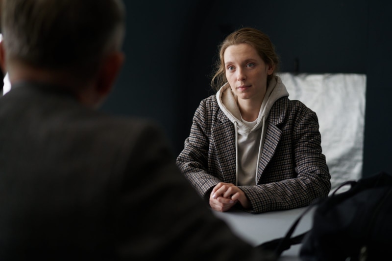 Кадр из сериала «Капкан на судью» 