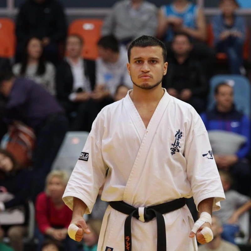 Каратист и тренер Лаша Габараев 