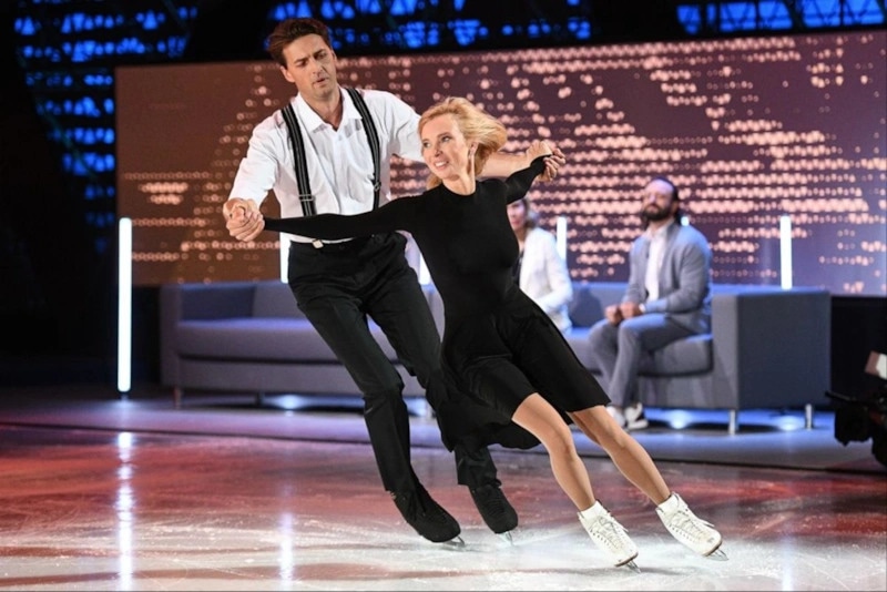 Татьяна Тотьмянина в шоу «Ледниковый период»