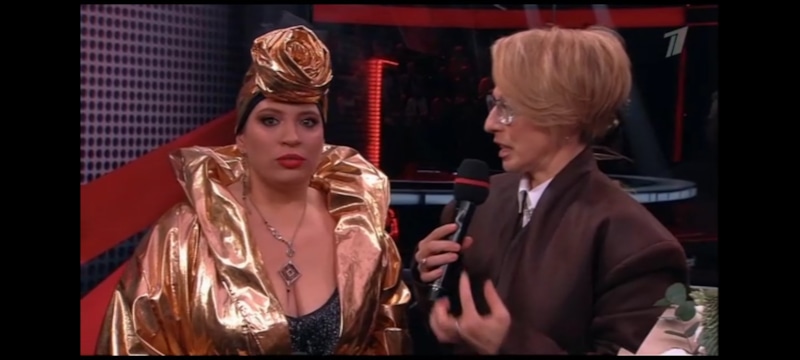 Ольга Ступина в шоу «Голос»