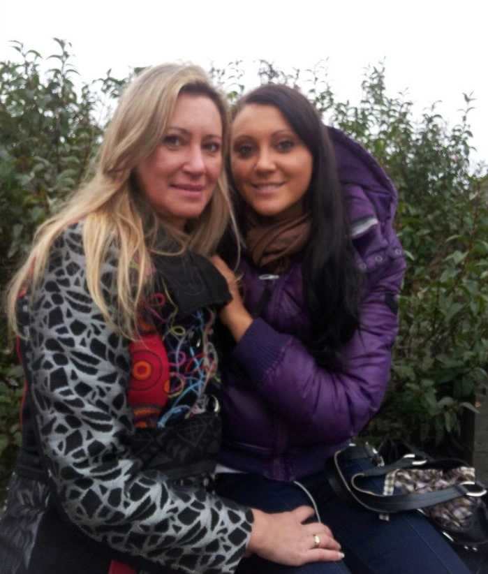 Бывшая жена Александра Добрынина Ольга Шорина с дочерью Ангелиной