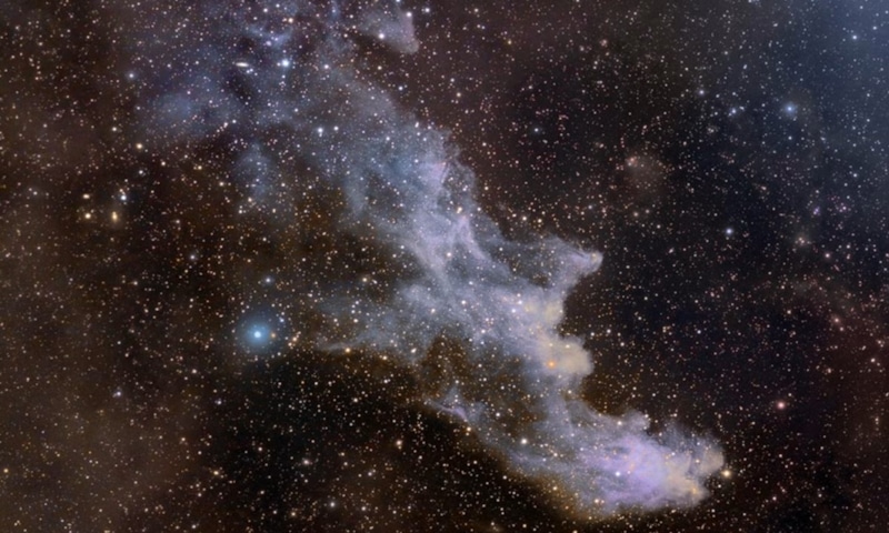 Звезда в тени: космическая завеса