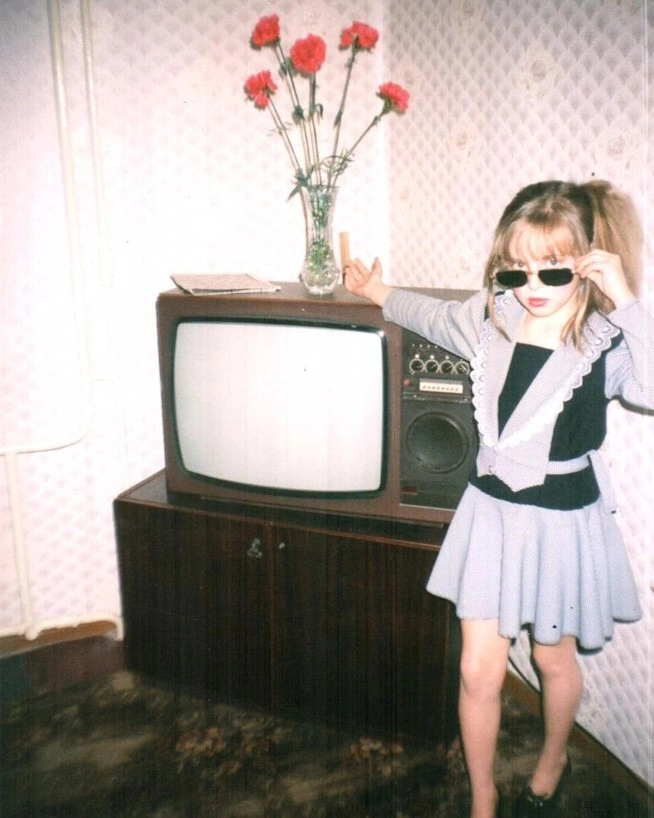 Татьяна Лялина в детстве