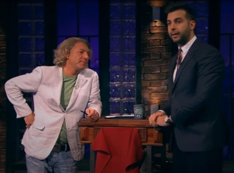 Александр Олейников в шоу «Вечерний Ургант»