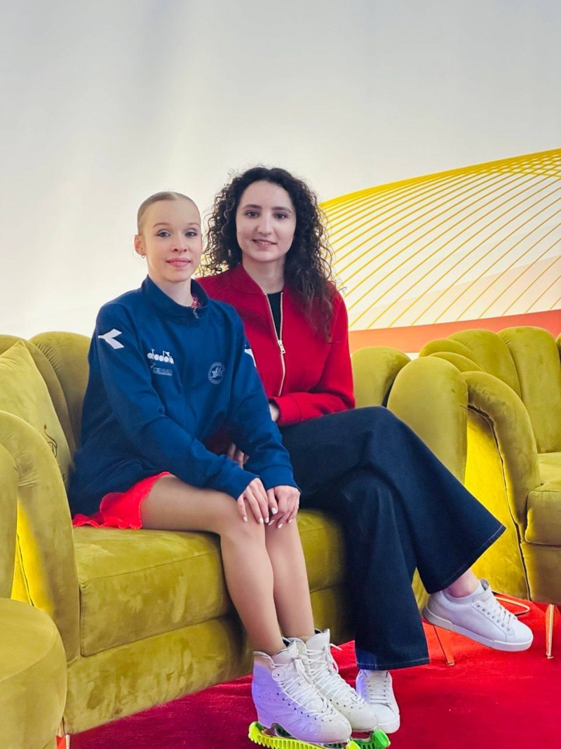 Мария Сенюк и Полина Цурская