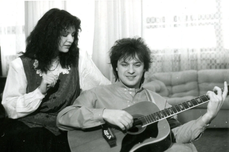 Ирина Шведова и Игорь Демарин в молодости