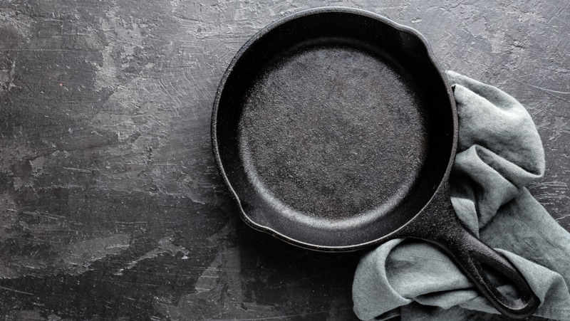 Сковорода и реакция: чистый металл Сковорода и реакция: чистый металл