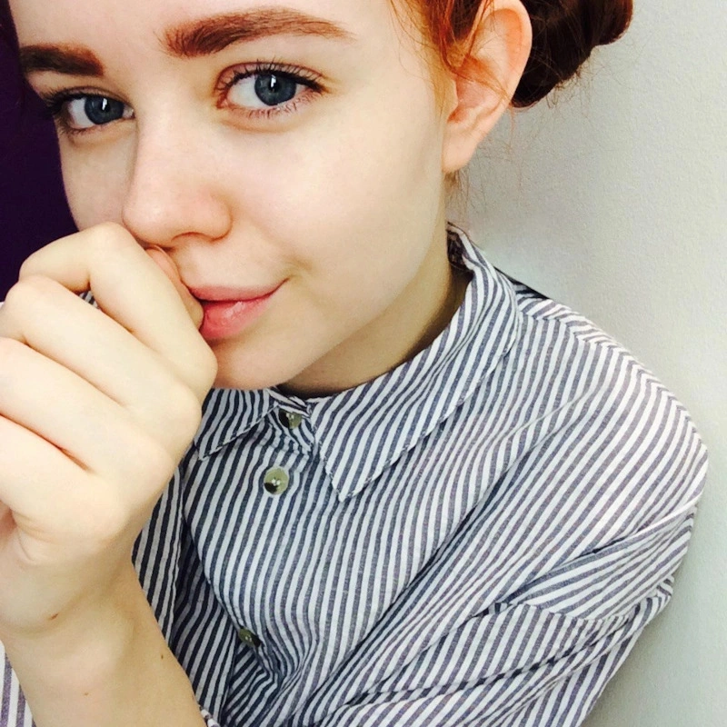 Мила Ершова в юности