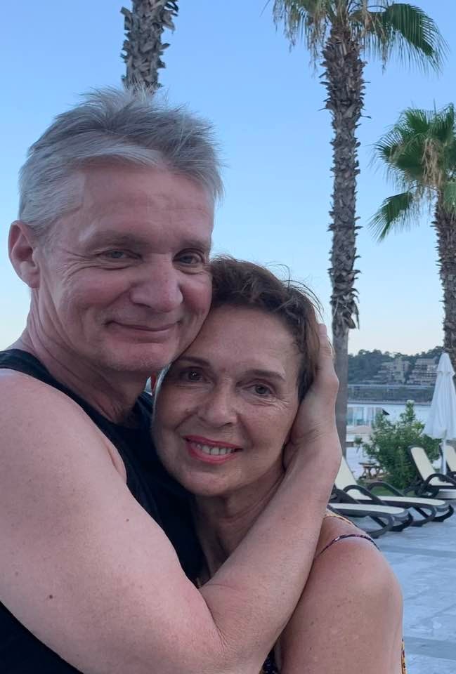 Тамара Плашенко с мужем Александром Крыжановским