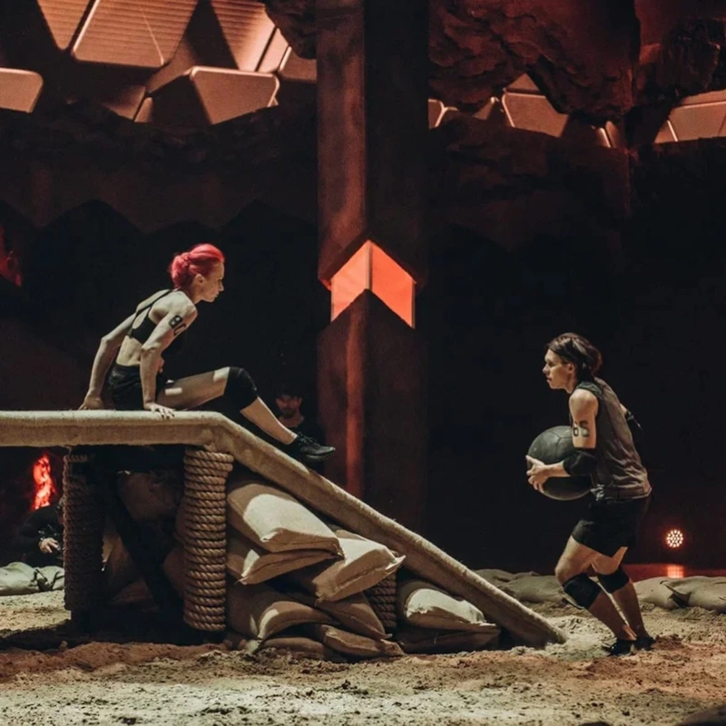 Полина Волчек в реалити-шоу «Титаны»