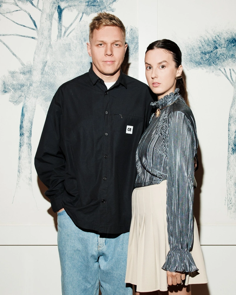 Антон Жижин с женой