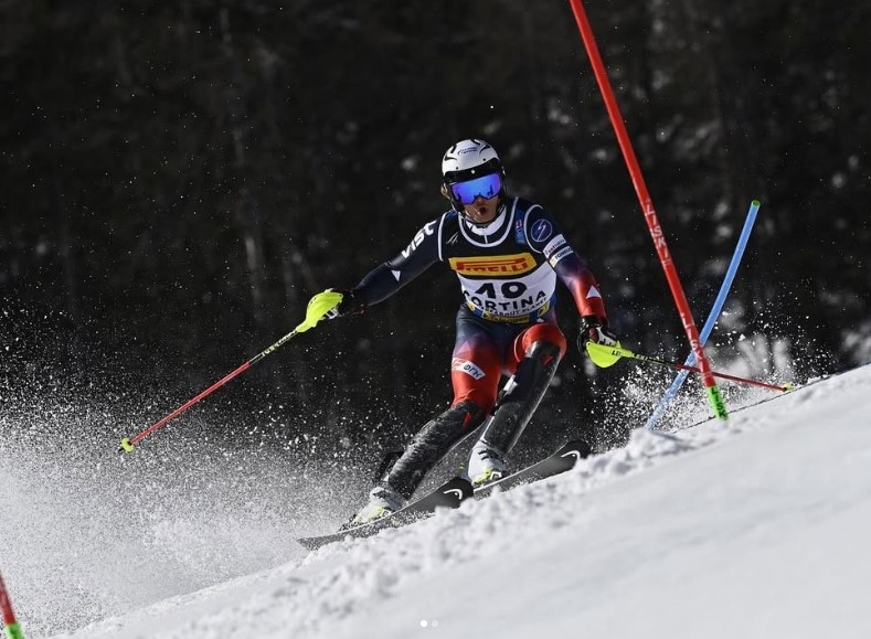 Российский горнолыжник Семен Ефимов Российский горнолыжник Семен Ефимов