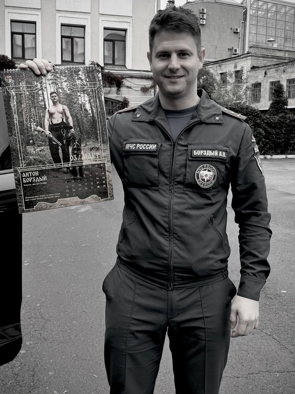 Начальник пожарной части Санкт-Петербурга Антон Борздый