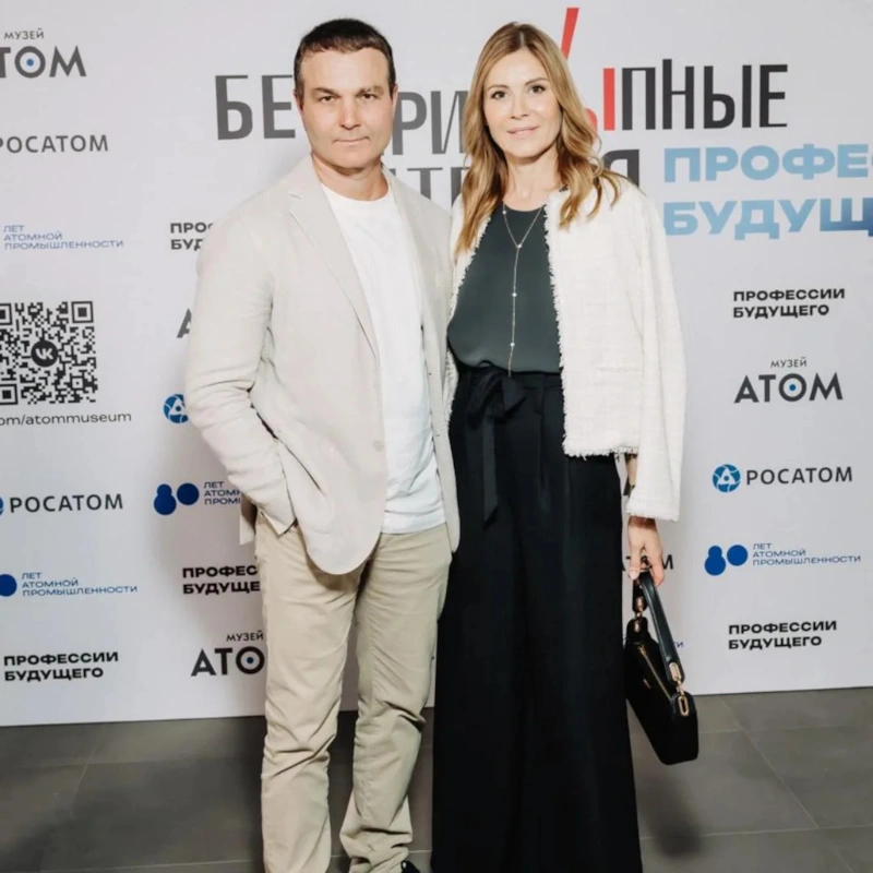 Дмитрий Клепацкий с Анной Невской