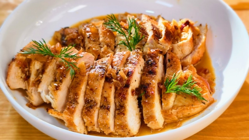 Куриная грудка с содой: сочный результат