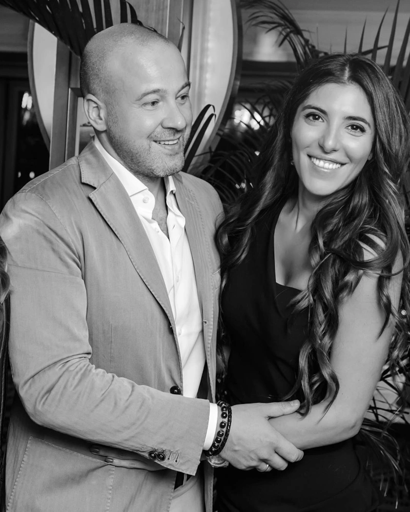 Мария Нахапетова с мужем