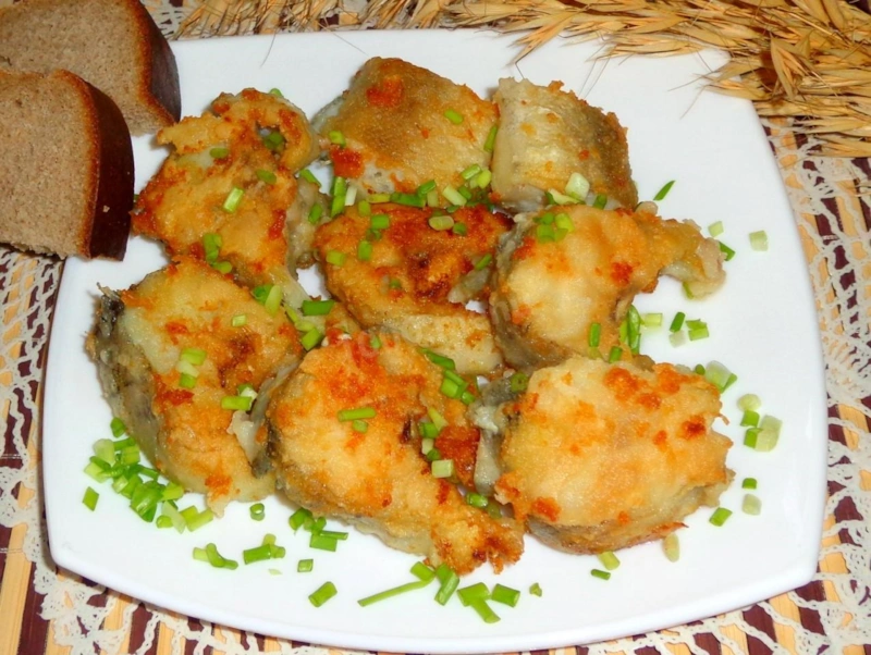 Жареная рыба: сочная без запаха