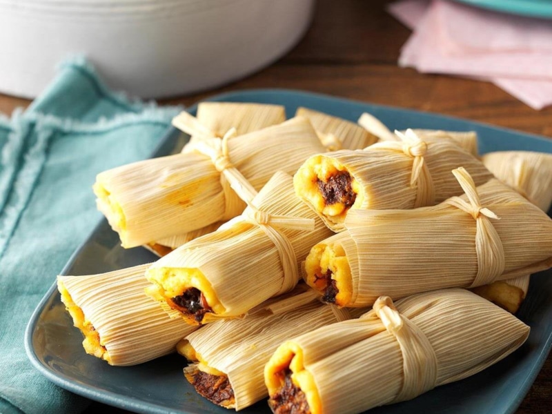 Мексиканские тамалес: рождественское блюдо