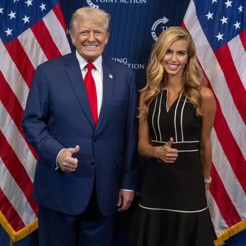 Дональд Трамп и Кэти Захария Дональд Трамп и Кэти Захария