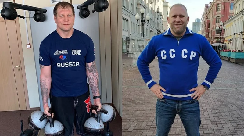 Александр Емельяненко и Сергей Харитонов Александр Емельяненко и Сергей Харитонов