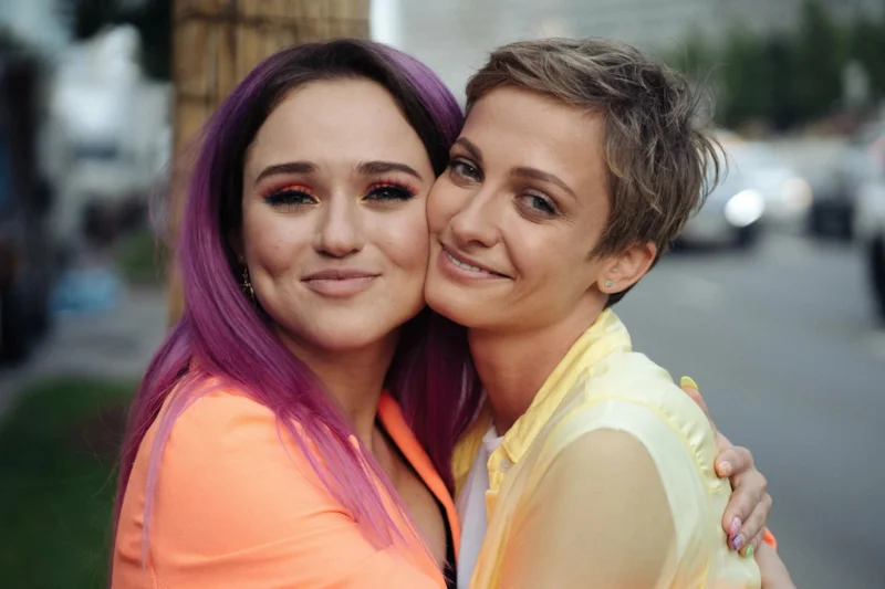 Дарья Руденок и Полина Максимова