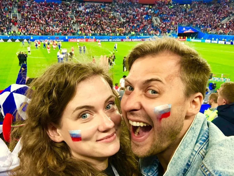 Станислав Вивер с женой