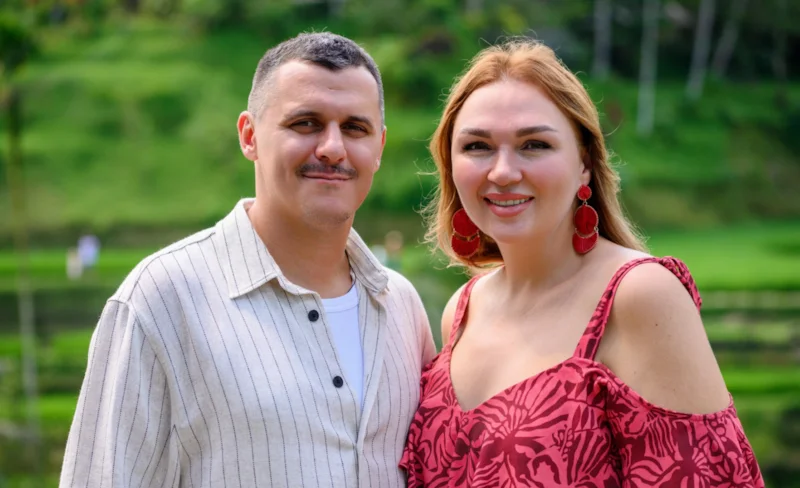 Надежда Ангарская и Николай Федчук на шоу «Ставка на любовь»
