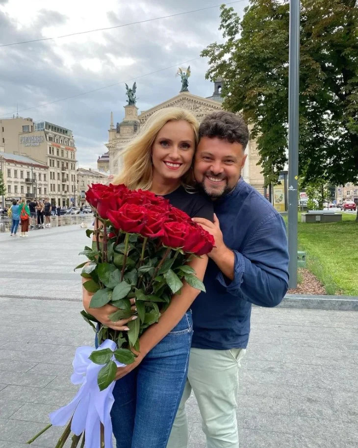 Ирина Федишин с мужем