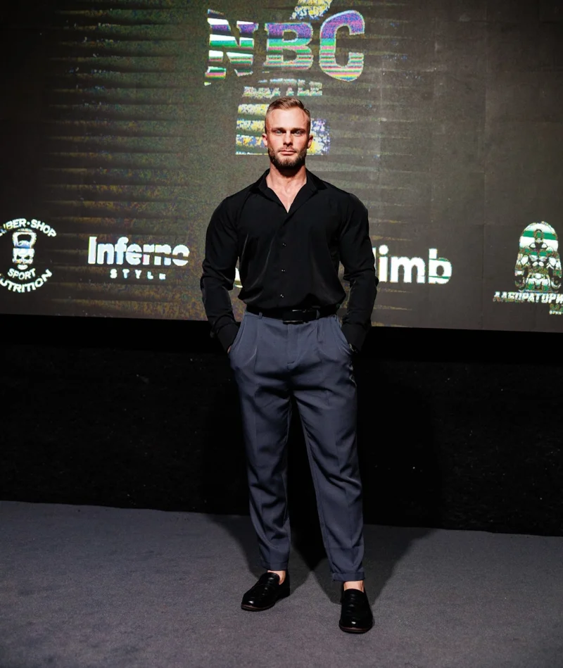 Московский фитнес-тренер и бодибилдер Александр Либеров