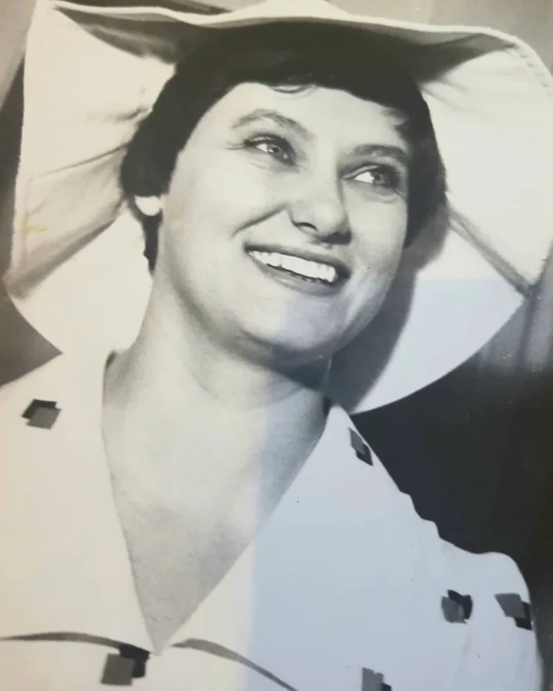 Валентина Мишулина в молодости