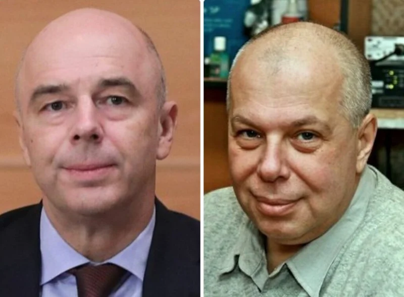 Антон Силуанов и Владимир Герасимов (сходство)