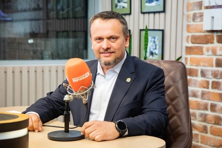 Андрей Никитин на радио «Комсомольская правда»