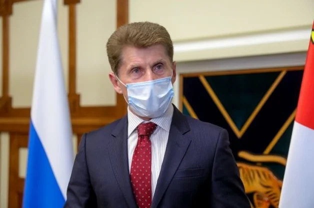 Олег Кожемяко в маске