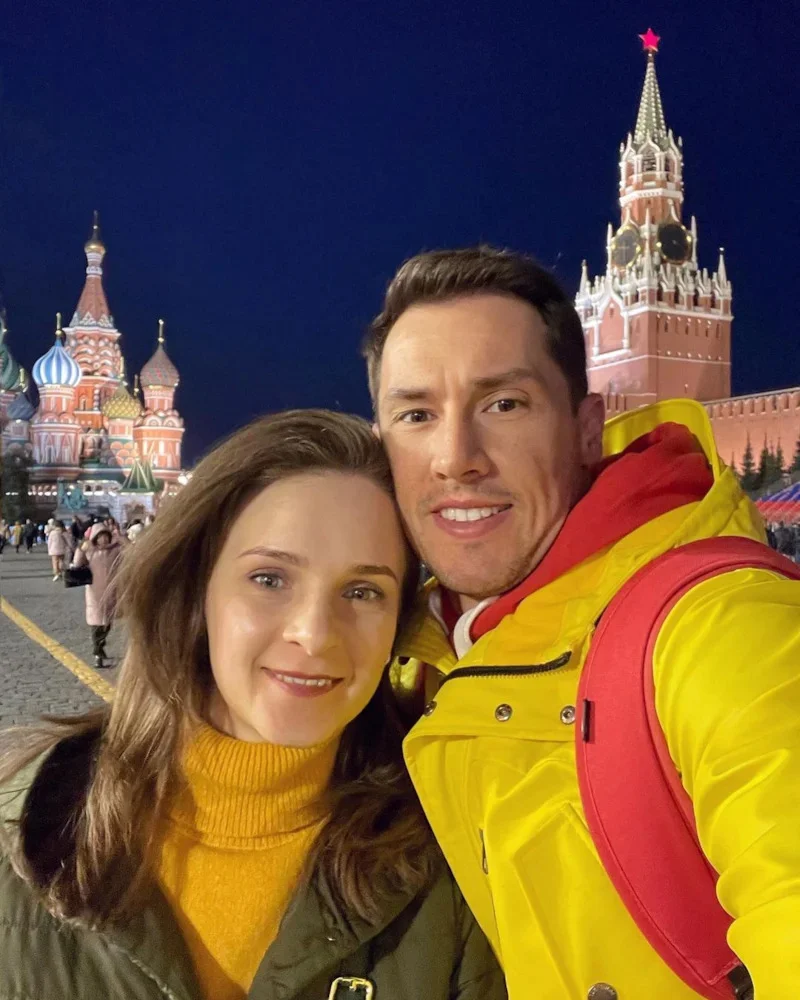 Тимур Еремеев с женой