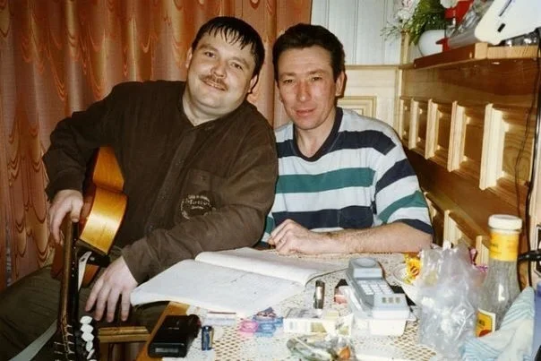 Леонид Телешев и Михаил Круг Леонид Телешев и Михаил Круг